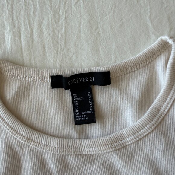 Ivory Ruffle Tank - Picture 3 of 5